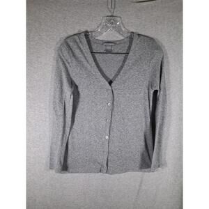 Isabellla Rodriguez Tshirt Small Button Front Long Sleeve